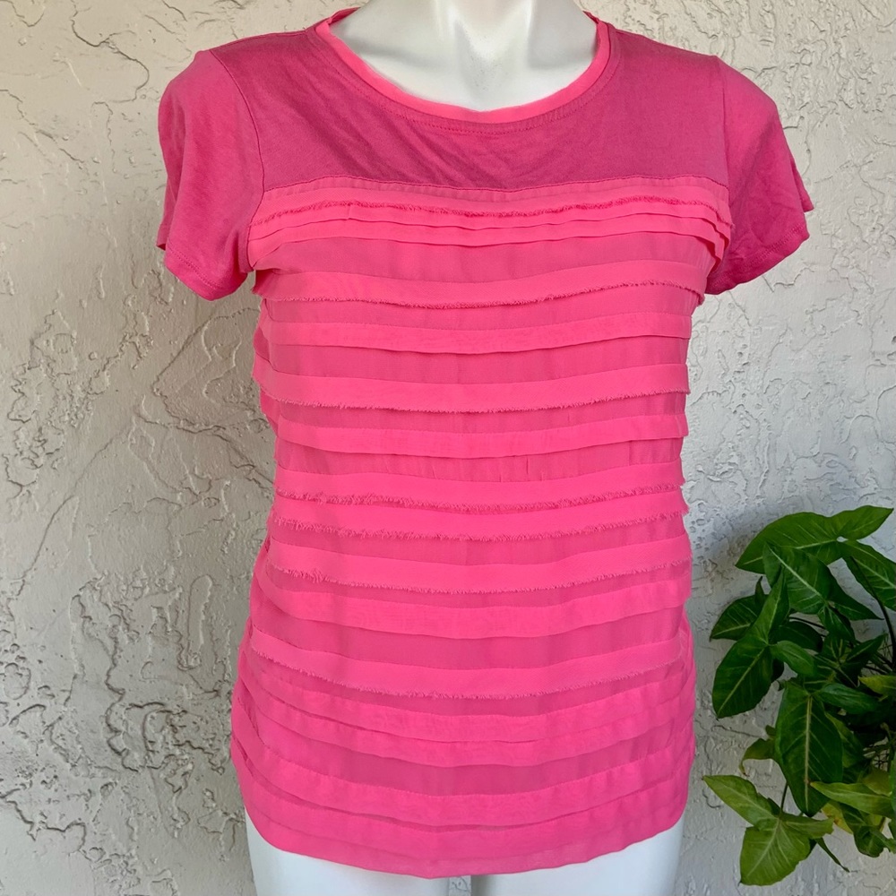 Pink Party in the Front, T-shirt in the Back
